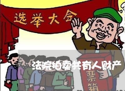 法院拍卖共有人财产 法院拍卖共有人财产