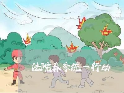 法院春季统一行动 法院春季统一行动