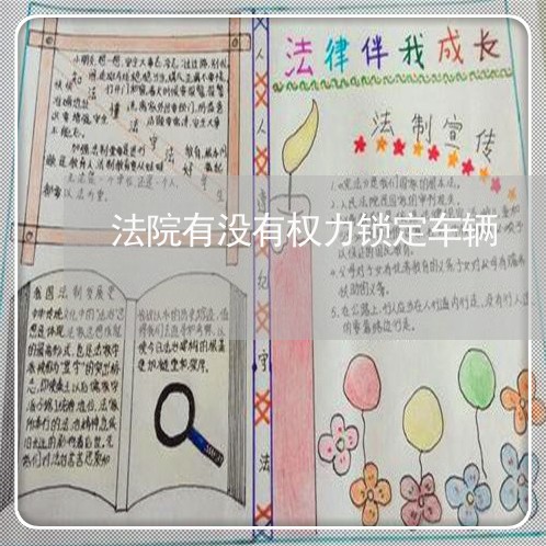 法院有没有权力锁定车辆 法院有没有权力锁定车辆
