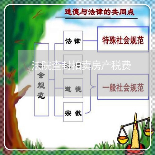 法院查封拍卖房产税费