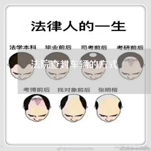 法院查封车辆的方式 法院查封车辆的方式
