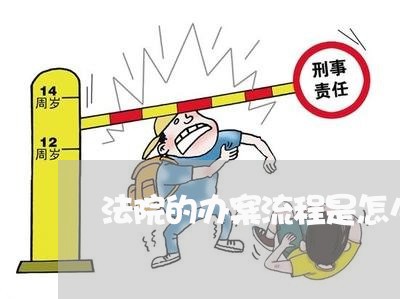 法院的办案流程是怎么样的 法院的办案流程是怎么样的
