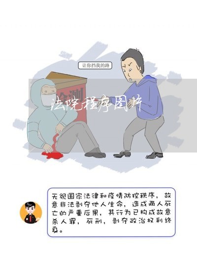 法院程序图片