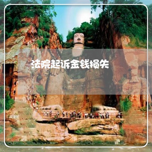 法院起诉金钱损失 法院起诉金钱损失