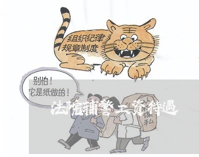 法院辅警工资待遇 法院辅警工资待遇