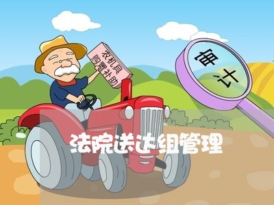 法院送达组管理 法院送达组管理