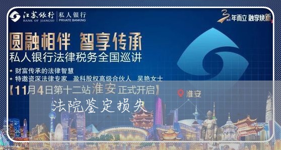 法院鉴定损失