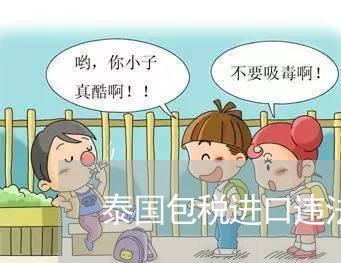泰国包税进口违法吗