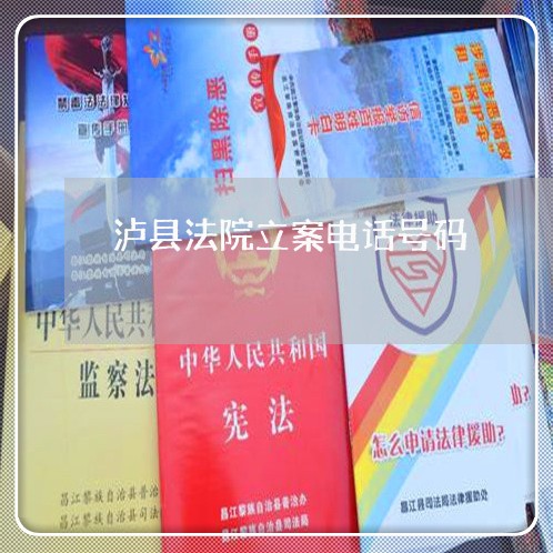 泸县法院立案电话号码