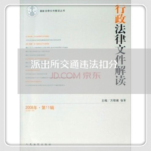 派出所交通违法扣分
