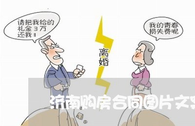 济南购房合同图片文案怎么写/2023040377361