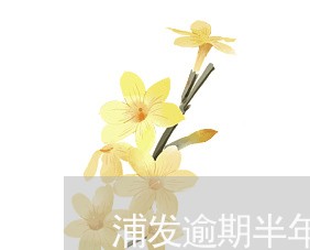 浦发逾期半年卡已注销吗 浦发逾期半年卡已注销吗