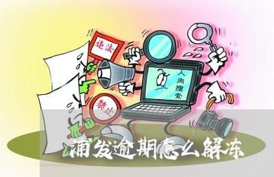 浦发逾期怎么解冻 浦发逾期怎么解冻