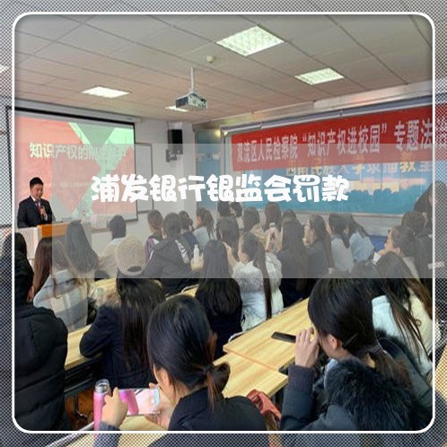 浦发银行银监会罚款/2023012221815