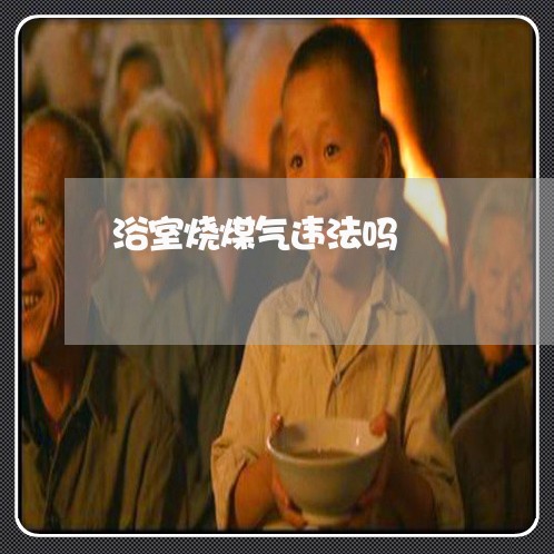 浴室烧煤气违法吗 浴室烧煤气违法吗
