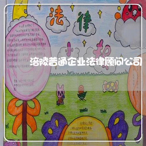 涪陵普通企业法律顾问公司 涪陵普通企业法律顾问公司