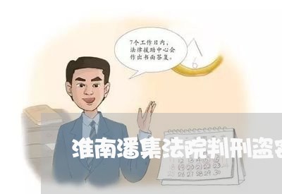 淮南潘集法院判刑盗窃罪