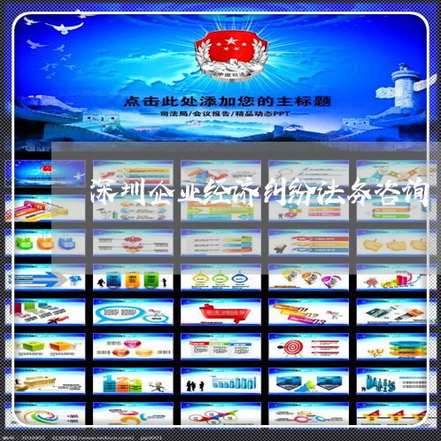 深圳企业经济纠纷法务咨询 深圳企业经济纠纷法务咨询