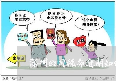 深圳公司税务逾期如何处理/2023062727240