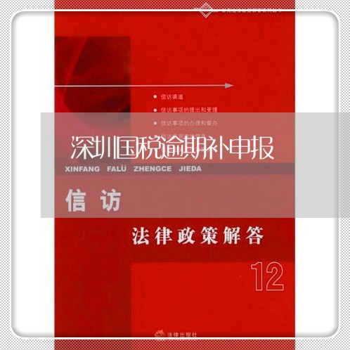 深圳国税逾期补申报 深圳国税逾期补申报