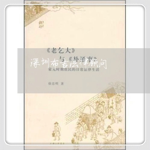 深圳布吉法律顾问