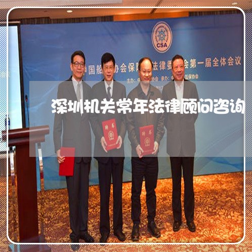 深圳机关常年法律顾问咨询/2023061951693
