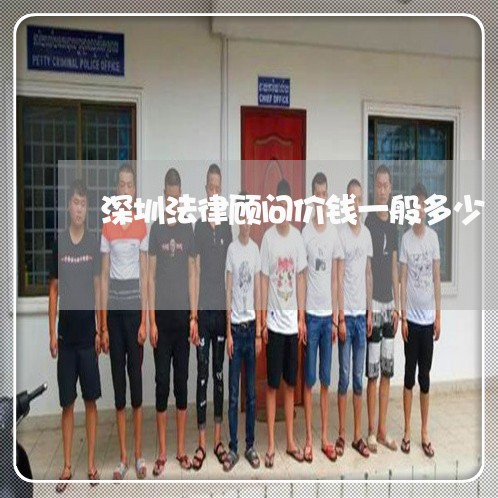 深圳法律顾问价钱一般多少 深圳法律顾问价钱一般多少
