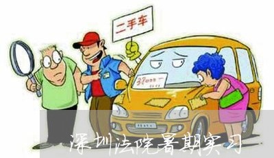 深圳法院暑期实习