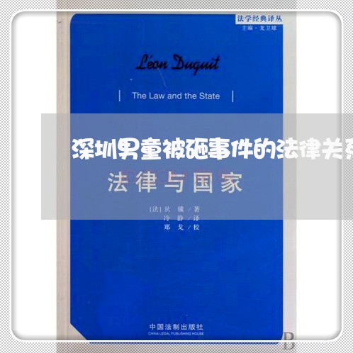 深圳男童被砸事件的法律关系 深圳男童被砸事件的法律关系
