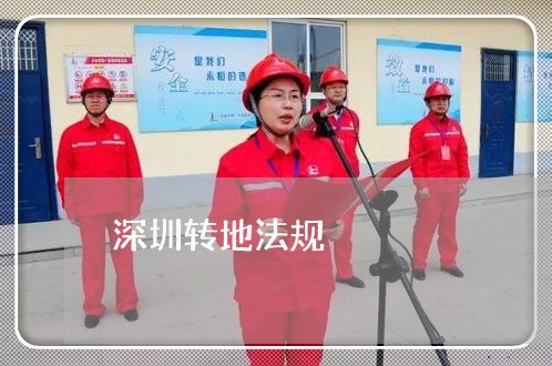 深圳转地法规