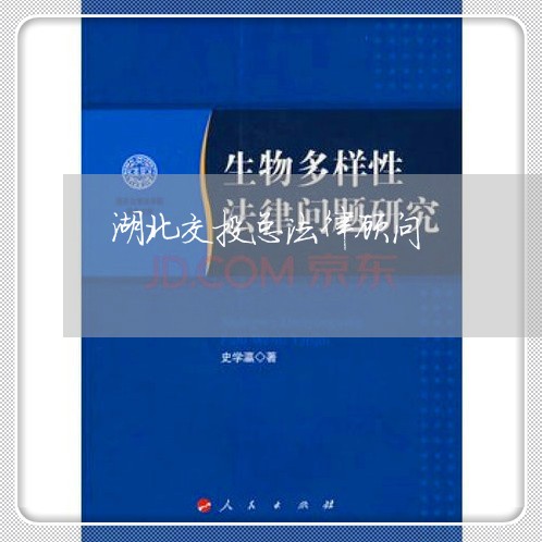 湖北交投总法律顾问/2023061794926