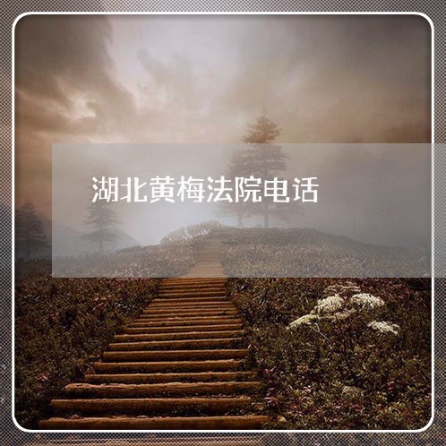湖北黄梅法院电话