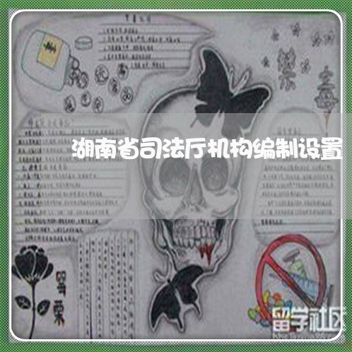 湖南省司法厅机构编制设置