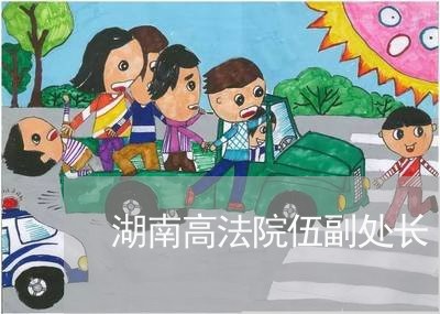 湖南高法院伍副处长 湖南高法院伍副处长
