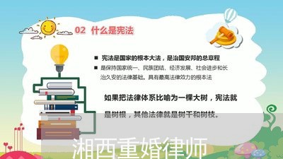 湘西重婚律师 湘西重婚律师