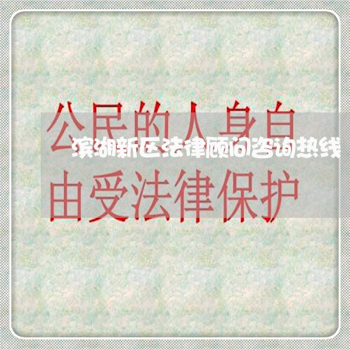 滨湖新区法律顾问咨询热线/2023061760415