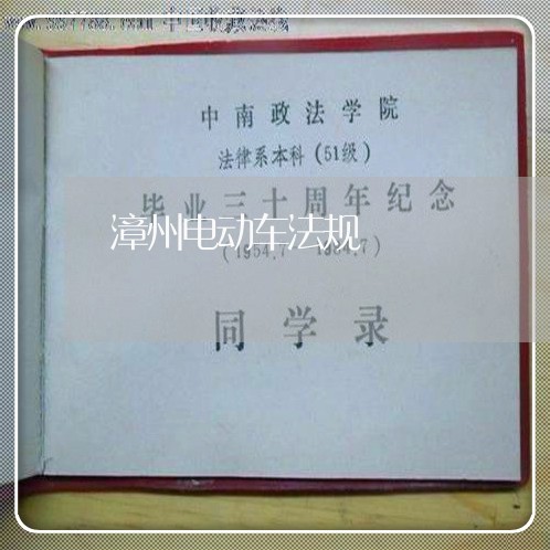 漳州电动车法规 漳州电动车法规