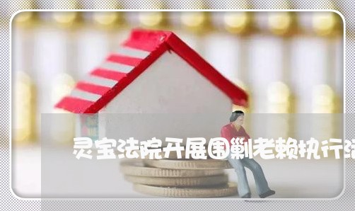 灵宝法院开展围剿老赖执行活动