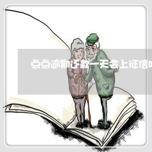 点点逾期还款一天会上征信吗 点点逾期还款一天会上征信吗