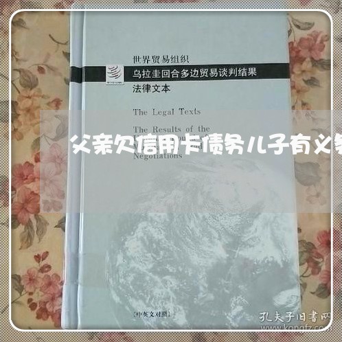 父亲欠信用卡债务儿子有义务还 父亲欠信用卡债务儿子有义务还