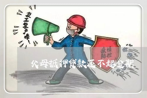 父母抵押贷款还不起逾期