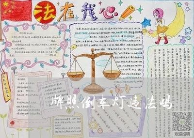 牌照倒车灯违法吗