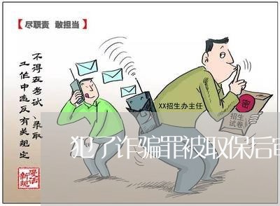 犯了诈骗罪被取保后审理/2023060158694