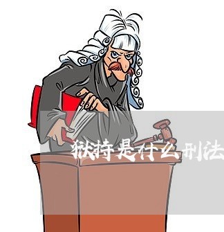 狱持是什么刑法