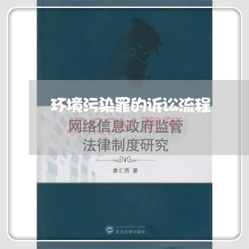 环境污染罪的诉讼流程