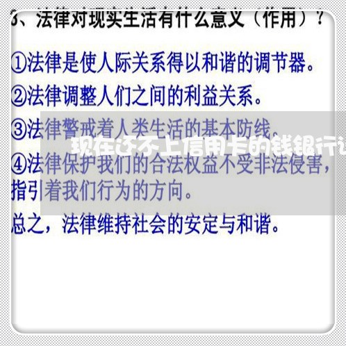现在还不上信用卡的钱银行说起诉