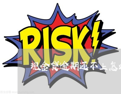 现金贷逾期还不上怎么办 现金贷逾期还不上怎么办