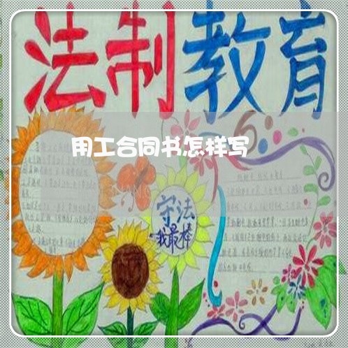 用工合同书怎样写/2023041196039 用工合同书怎样写/2023041196039