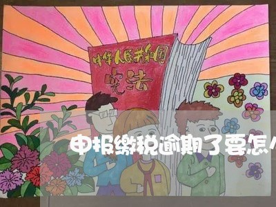申报缴税逾期了要怎么申报