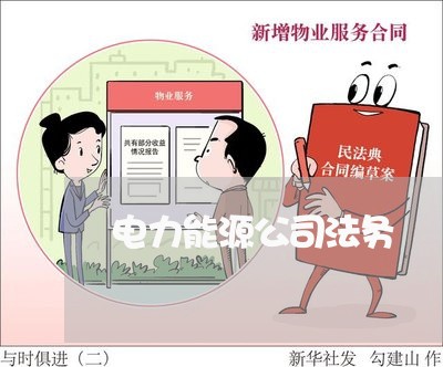 电力能源公司法务 电力能源公司法务